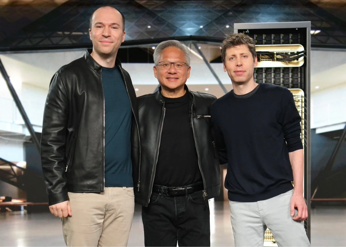OpenAI與輝達宣布一項規模達1000億美元合作案,輝達同意從2026年起開始供應晶片。取自輝達官網