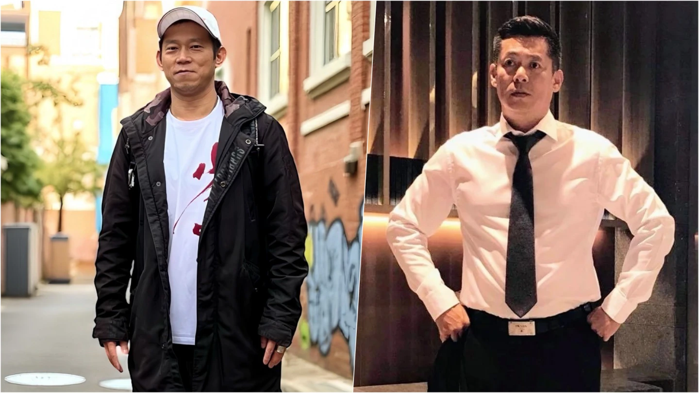男星顏正國(左)與汪建民相隔一年的10月7日,年紀正值5字頭的壯年時期,都因肺腺癌逝世。取自FB@顏正國、汪建民