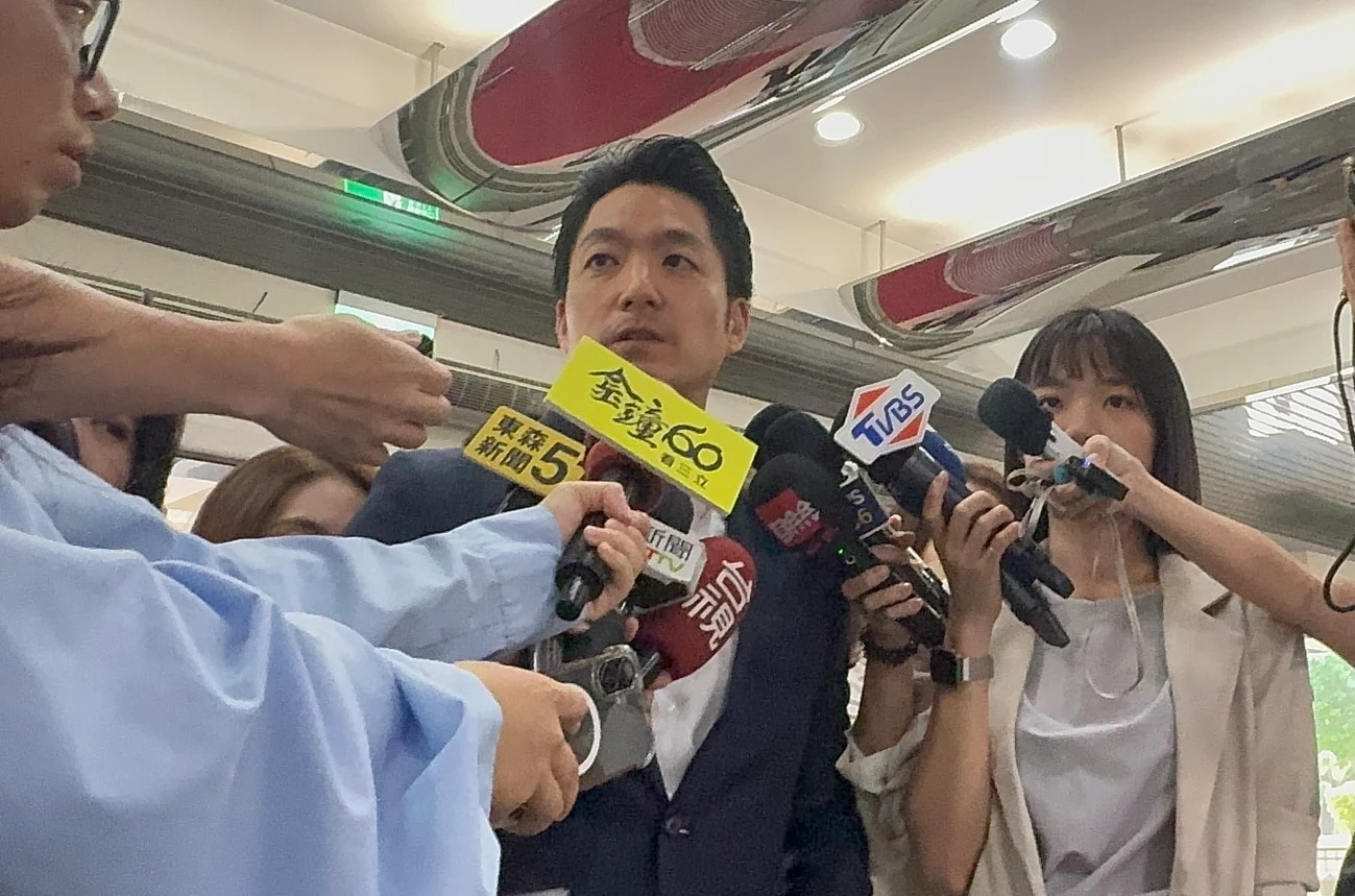 蔣萬安赴議會施政報告與質詢及答覆。許皓婷攝