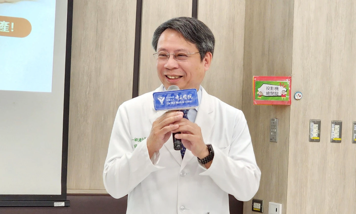 佳里奇美醫院院長田宇峯。奇美醫院提供