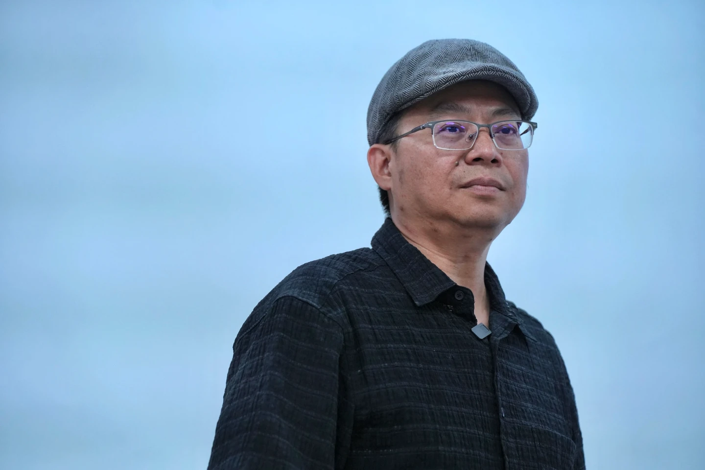 郭俊麟是地理資訊系統(GIS)專家,他與團隊投入救災協助。林林攝