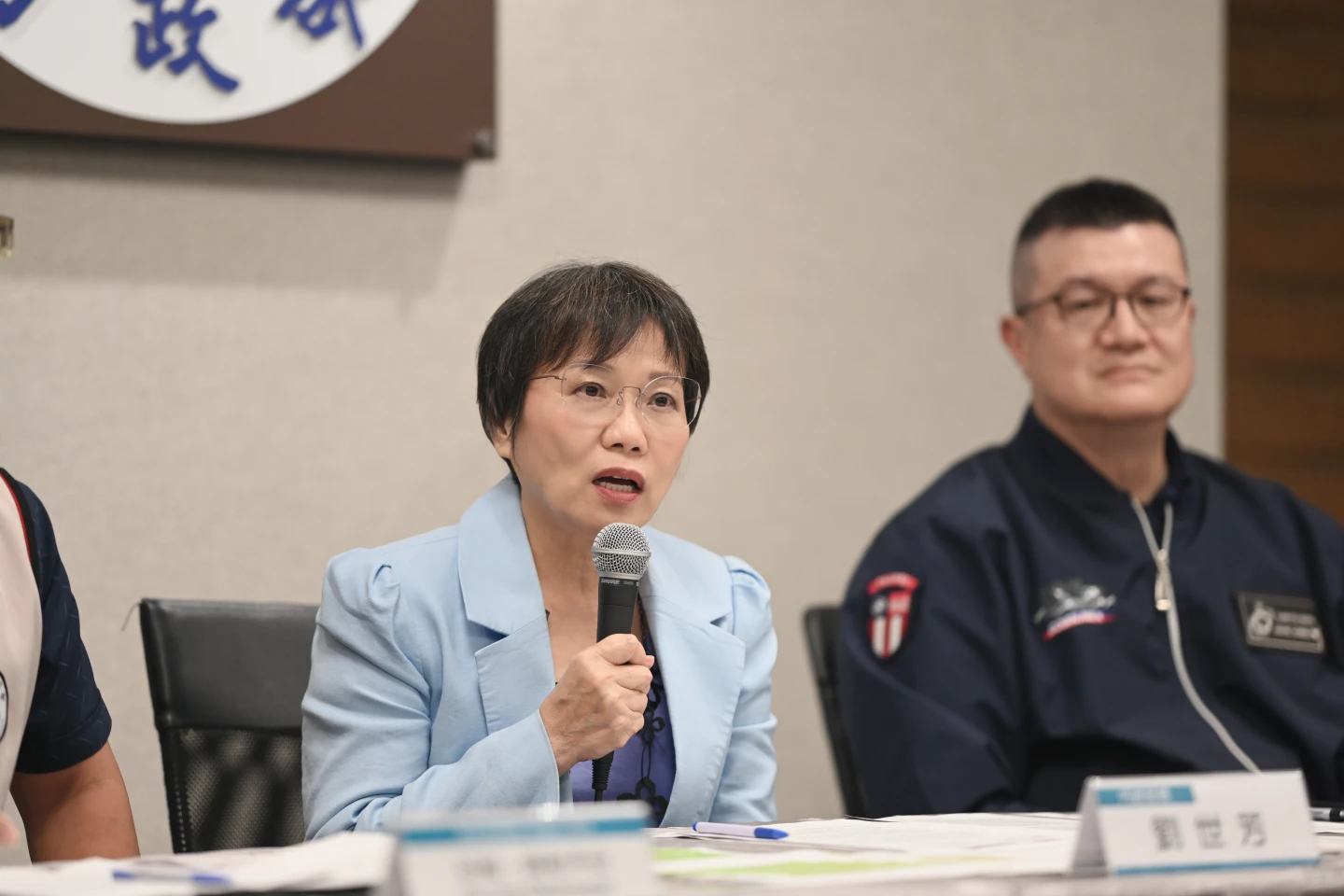 內政部長劉世芳。內政部提供