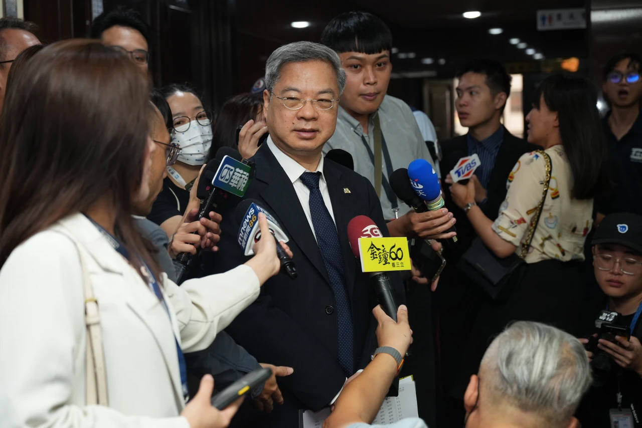 經濟部長龔明鑫。李柏毅攝