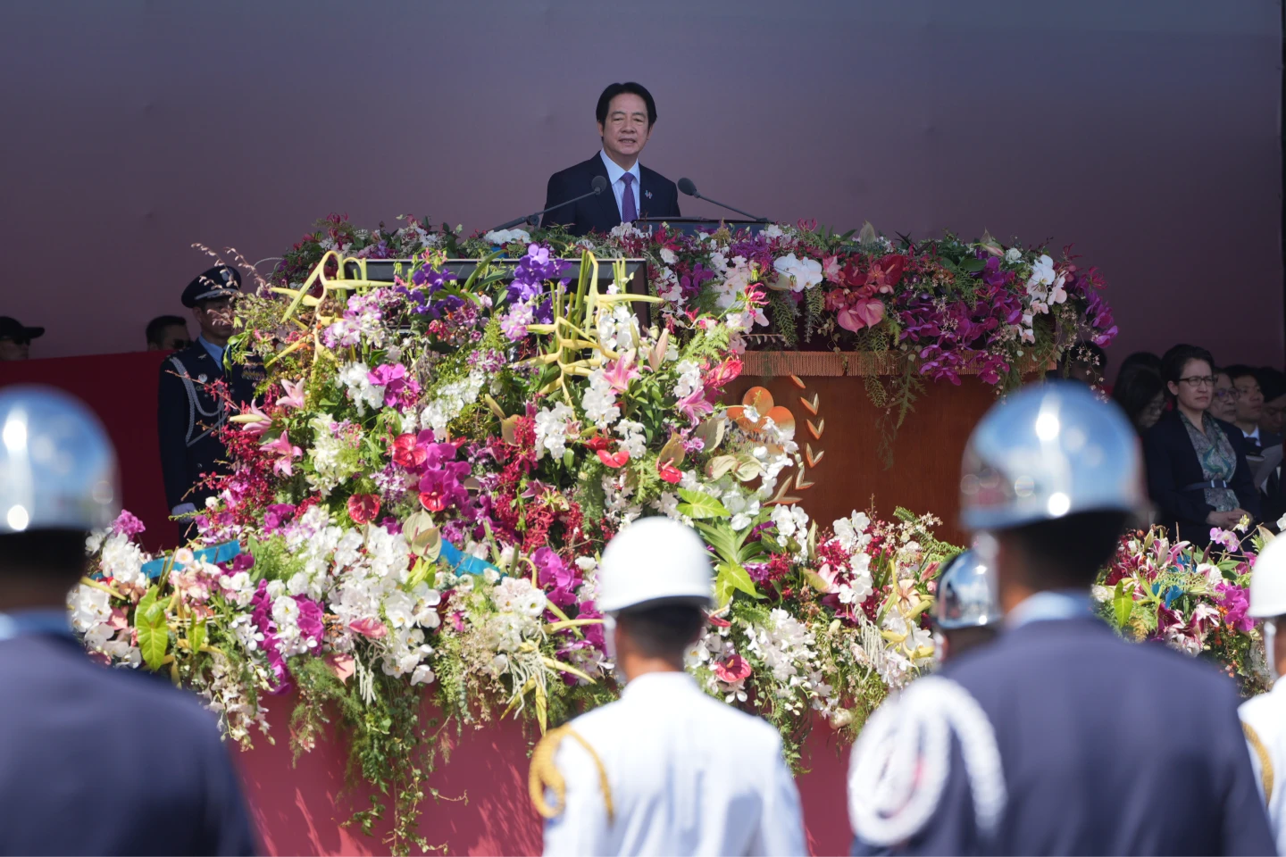 賴清德強調,民主台灣是印太和平穩定樞紐。陳卓邦攝