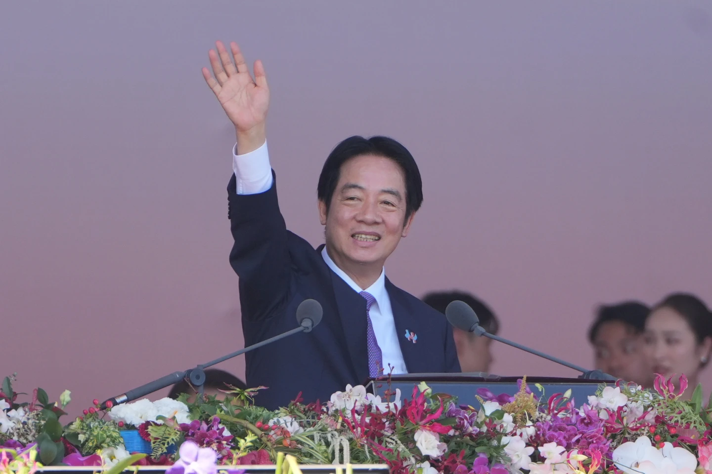 總統賴清德發表任內第二次的國慶文告。陳卓邦攝