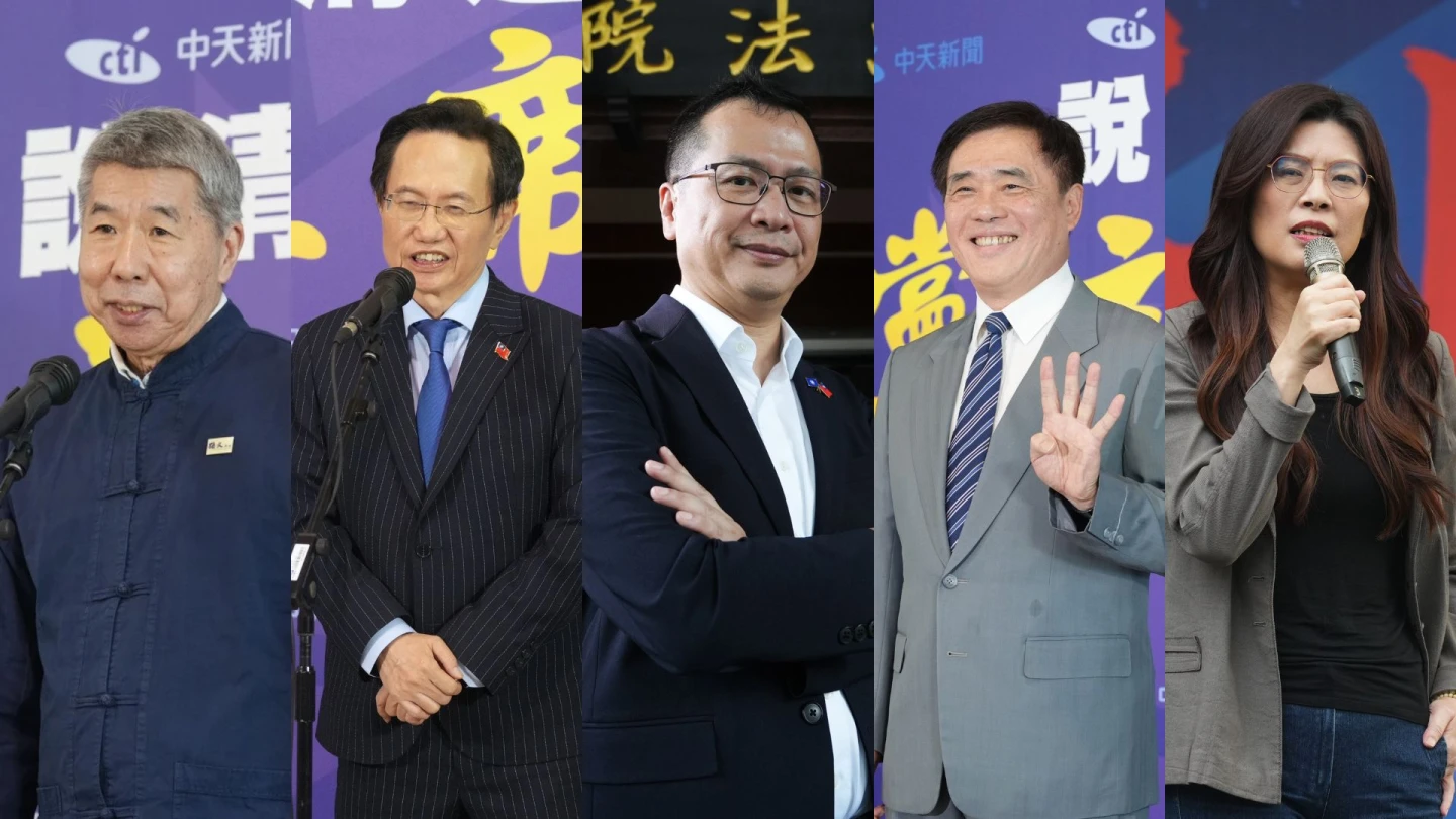 直播｜主席辯論最終場！流程一次看　區桂枝將靈魂拷問「兩岸題」