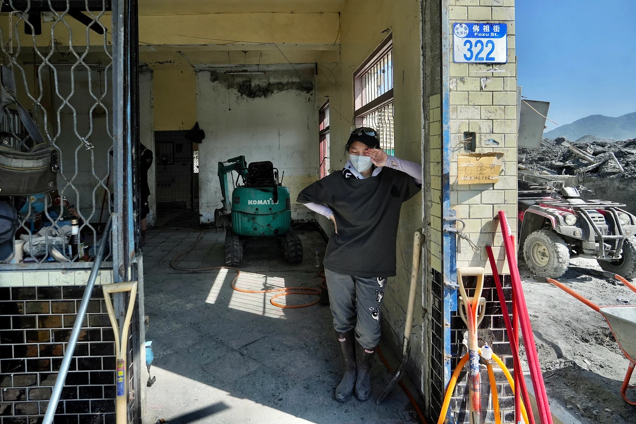 災區今起防颱作戰!林林攝