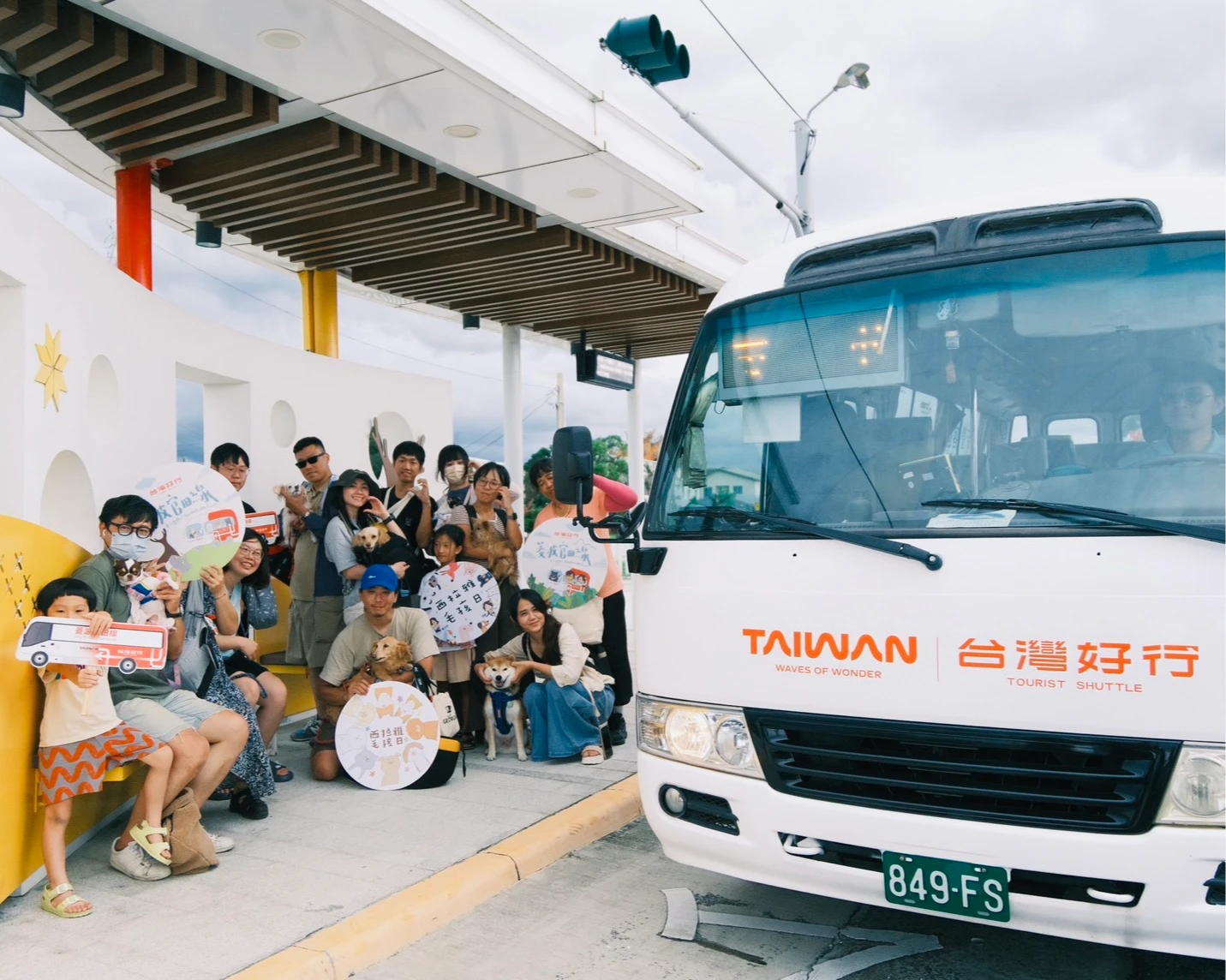 活動當天將自善化火車站搭乘「台灣好行菱波官田線」。西拉雅風管處提供