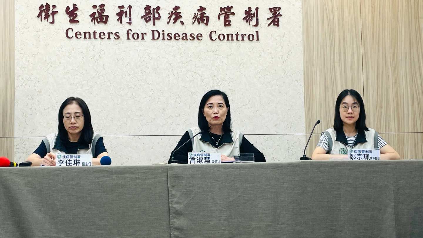 衛福部疾管署今天公布,新增一例登革熱本土病例,為高雄市30多歲女性。賴昀岫攝