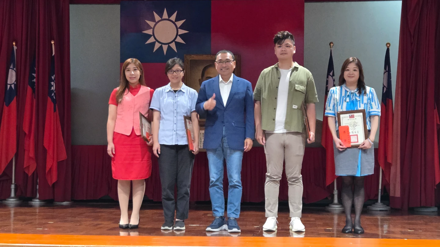 侯友宜感謝銀行協助攔詐。曾伯愷攝