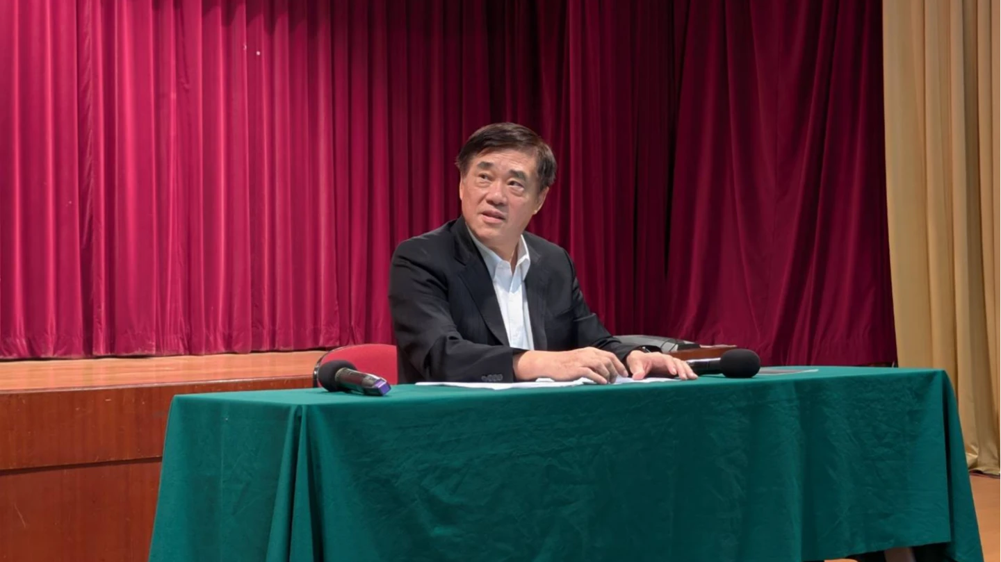 國民黨主席候選人郝龍斌拋兩岸政策。郝龍斌辦公室提供