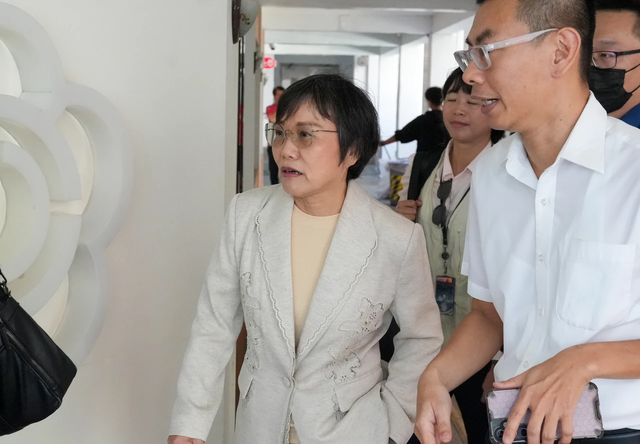 內政部長劉世芳。梁建裕攝