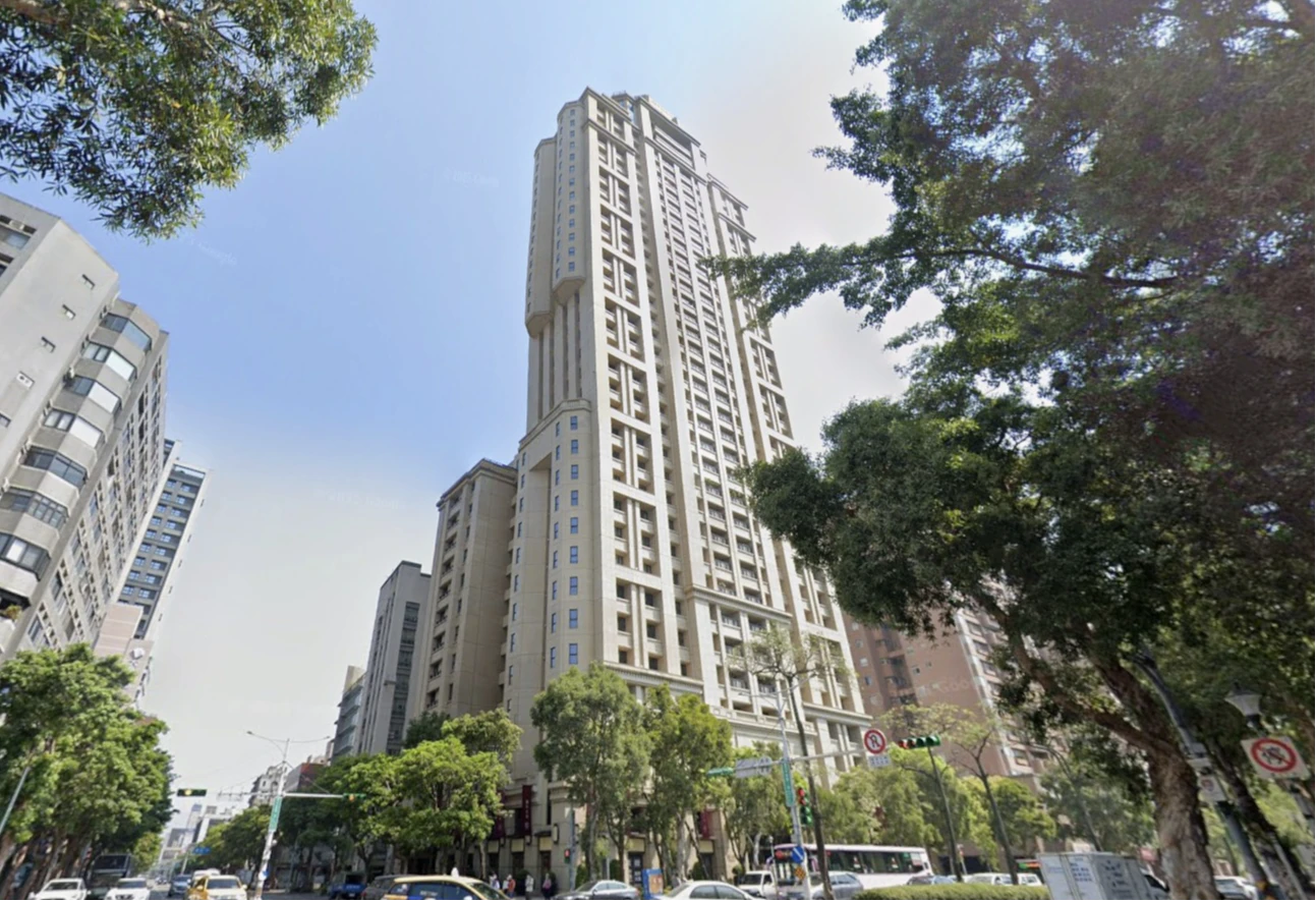 北市大安區的和平大苑。取自google map