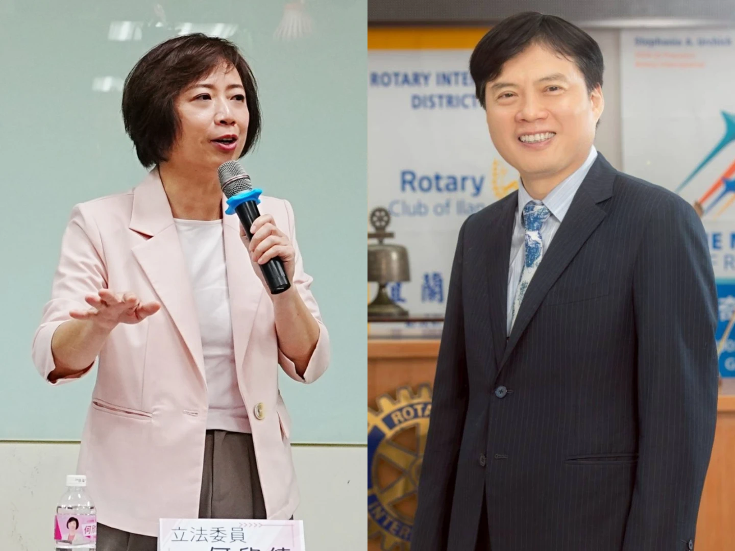 民進黨選對會拍板2026台中、宜蘭首長參選人選。取自何欣純、林國漳臉書