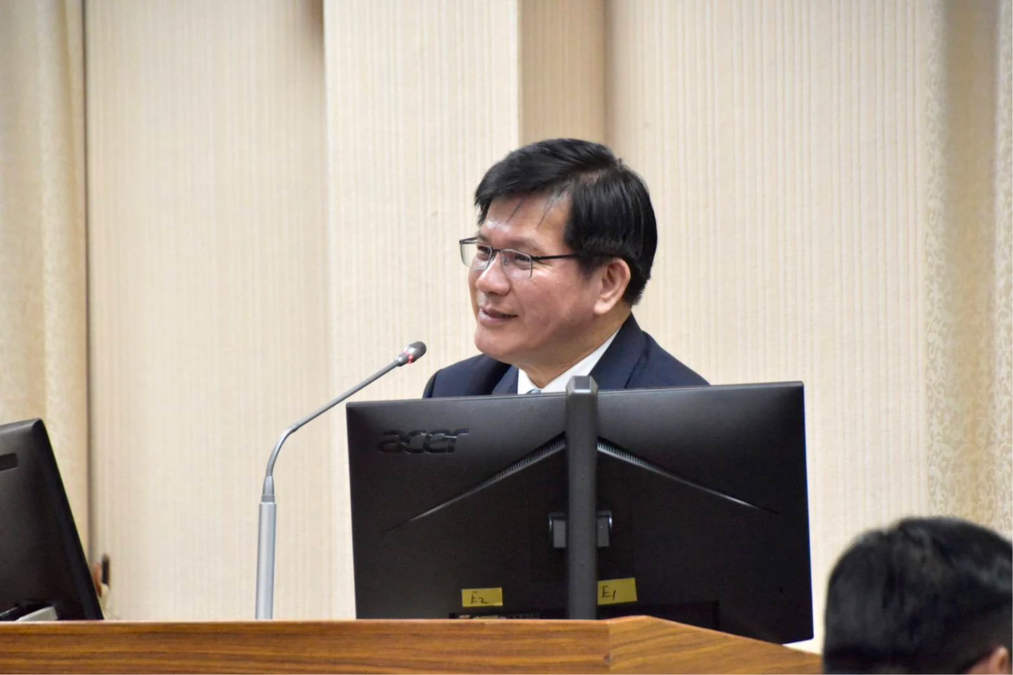 林家龍允諾將責成外館推動《造山者》在當地播映。賴惠員辦提供