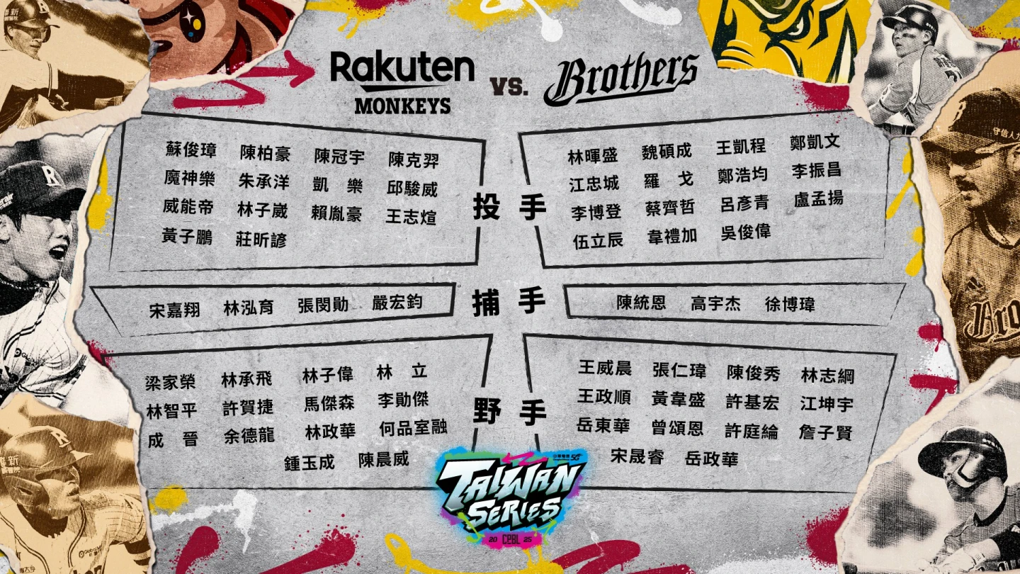 台灣大賽18日點燃戰火！象猿32人名單公布　平野惠一：這就是最佳陣容