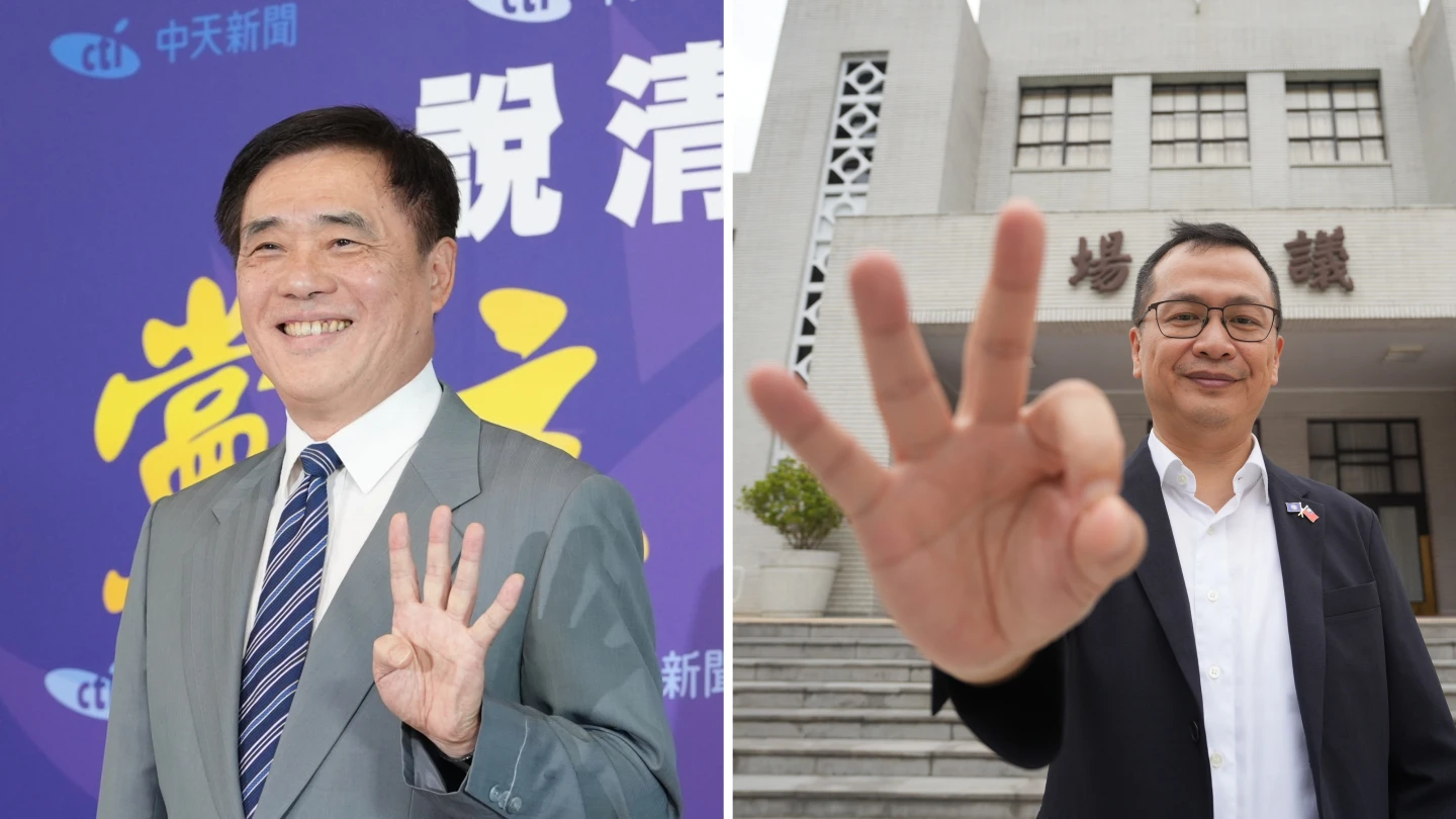 國民黨主席選舉明登場,候選人郝龍斌、羅智強今相繼舉辦選前之夜拚場。陳卓邦、葉志明攝