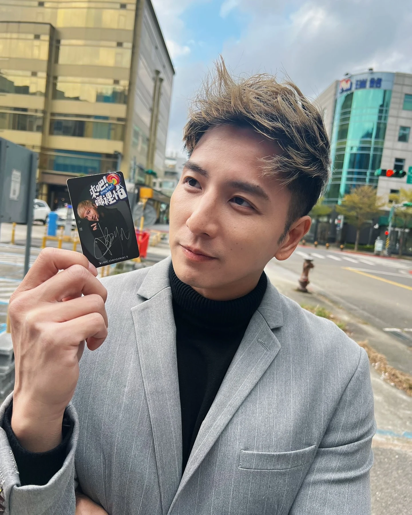 出身Lollipop棒棒堂的男星小煜(楊奇煜)。取自FB@楊奇煜