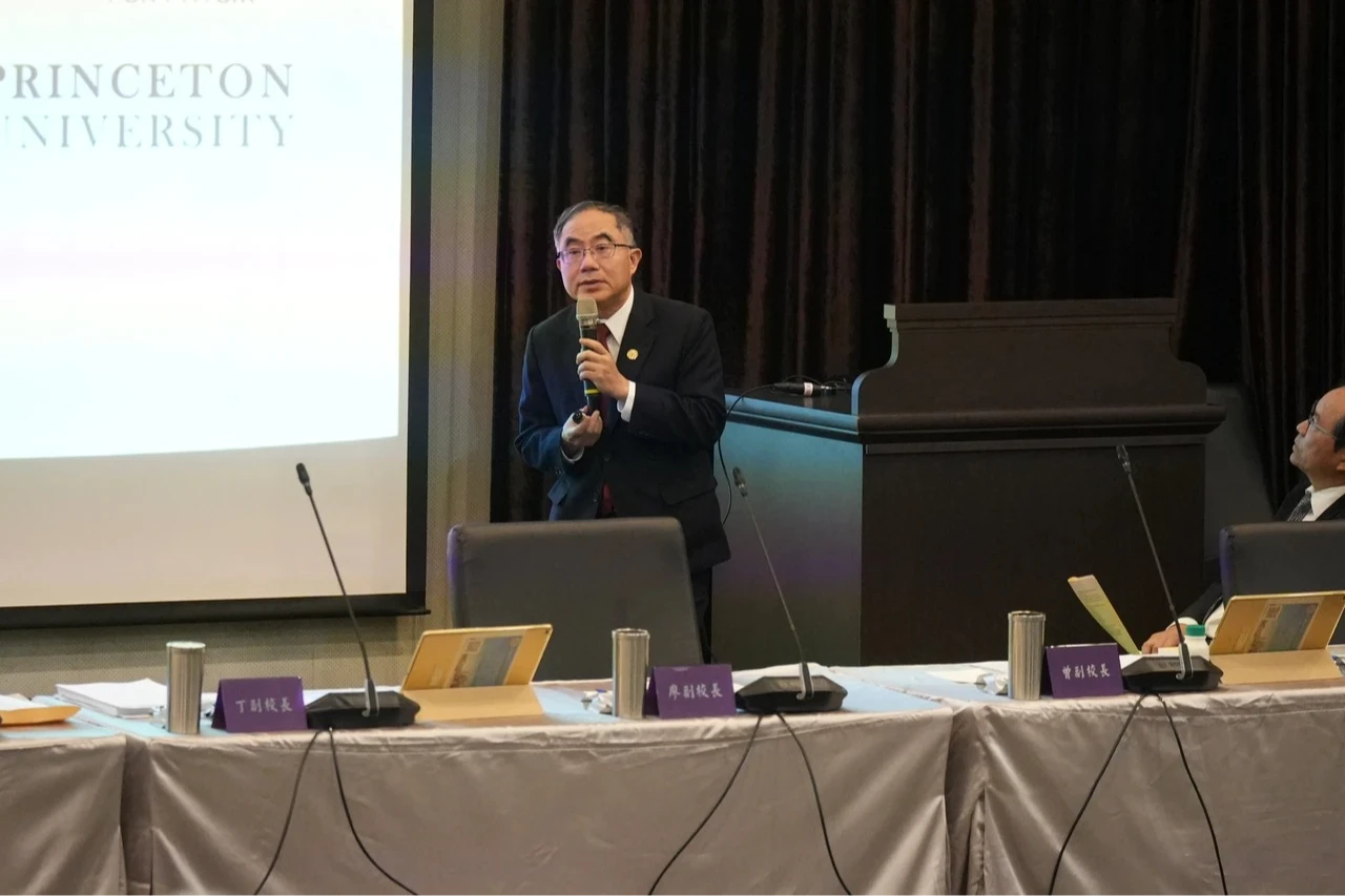 台大校長陳文章今天宣布,將爭取續任校長。資料照。陳卓邦攝