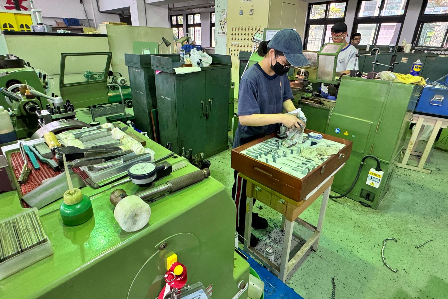 潘俞含克服身形、力氣劣勢,首次參賽便奪冠。雲嘉南分署提供