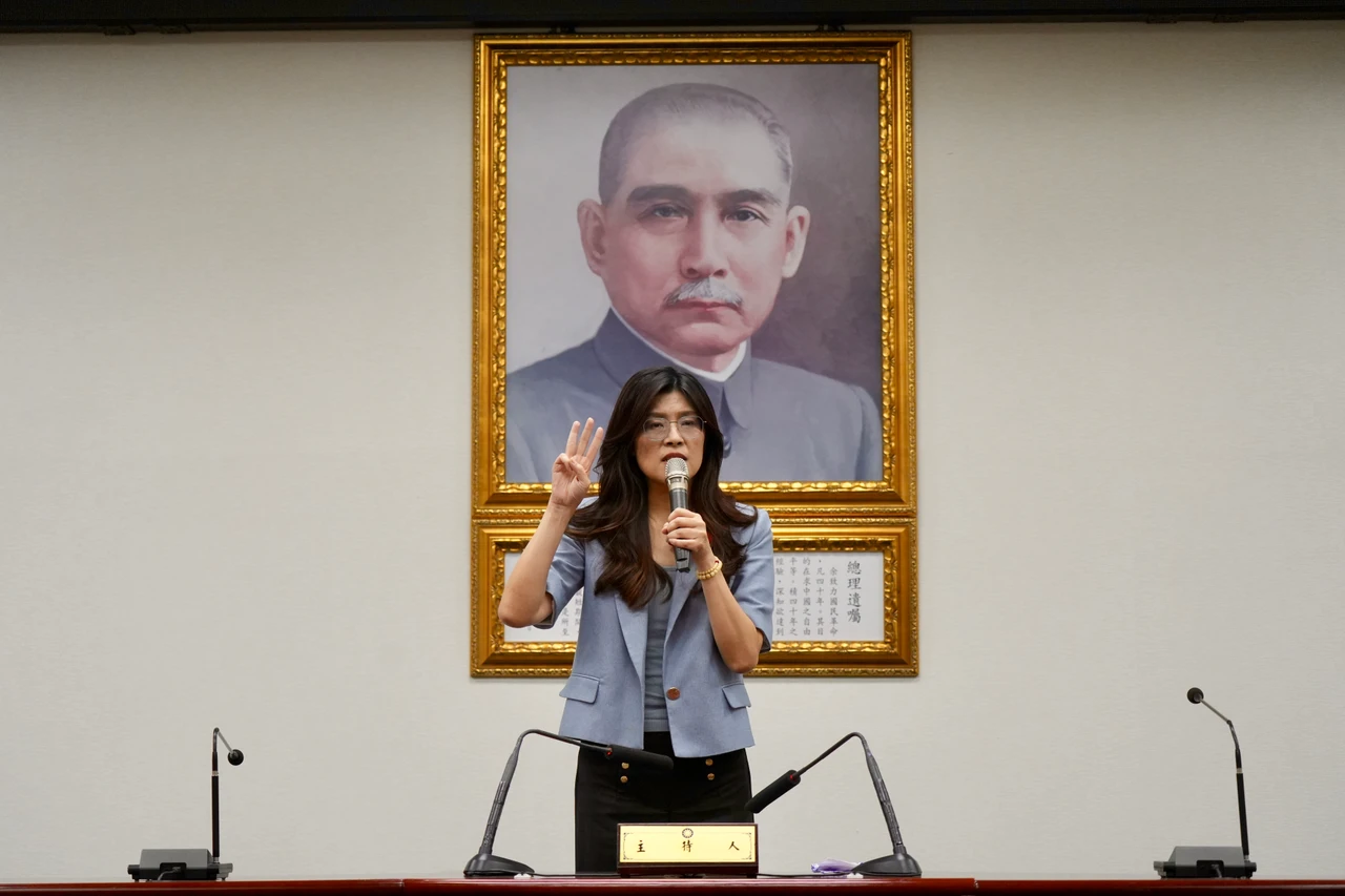 鄭麗文當選國民黨主席。資料照。梁建裕攝