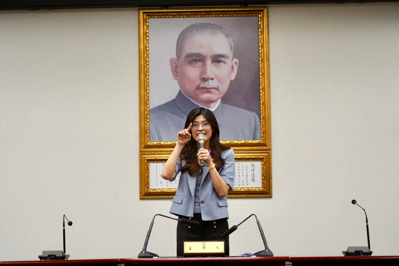 鄭麗文當選國民黨主席。梁建裕攝