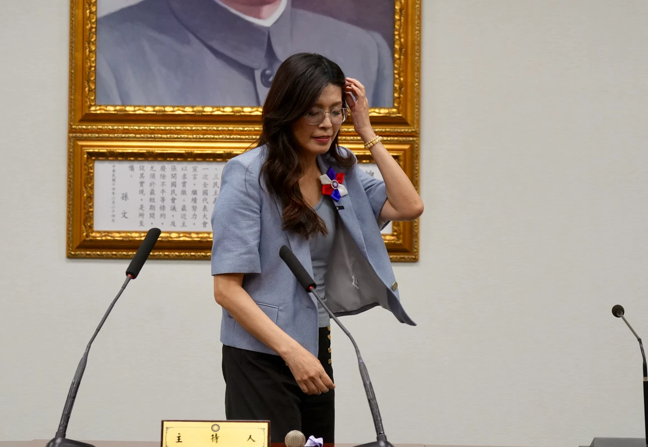 國民黨主席當選人鄭麗文。梁建裕攝