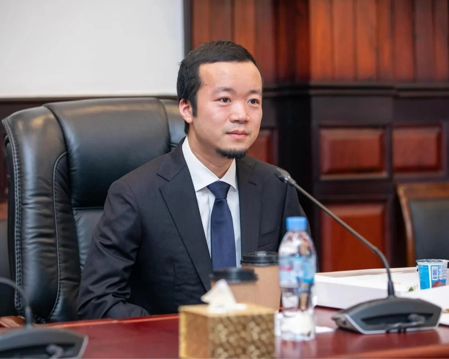 太子集團董事長、詐騙首腦陳志遭美國起訴,迄今下落不明,過去來台多達10次。取自太子集團官網
