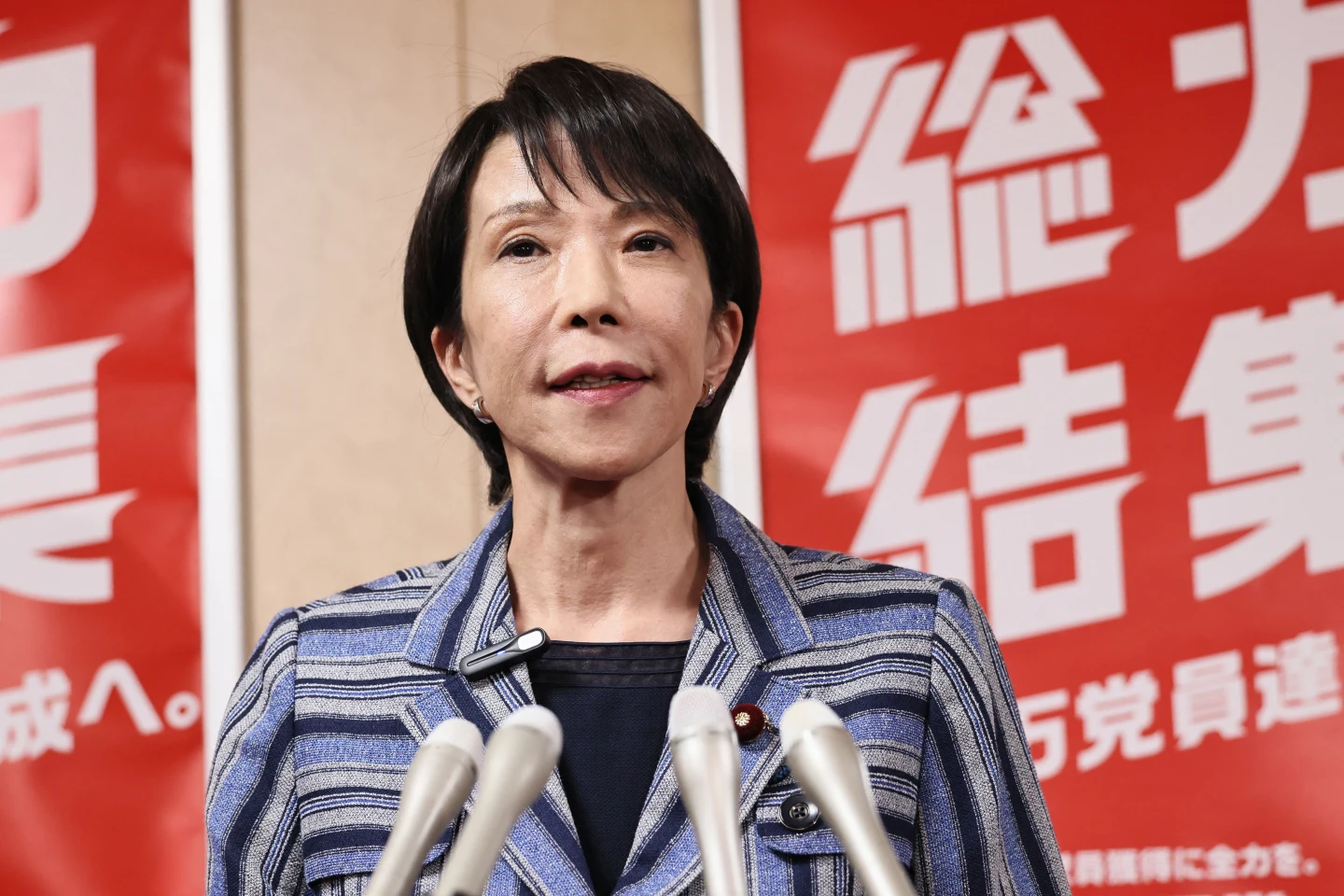 日本自民黨找上維新會組執政聯盟,日媒分析,黨魁高市早苗21日當選日本首相已成定局。法新社