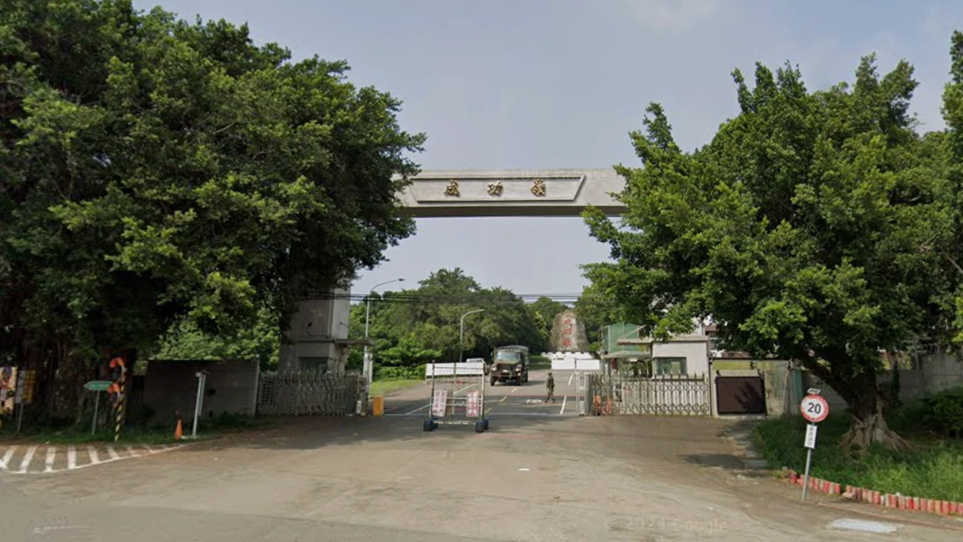 陸軍302旅的駐地成功嶺。取自GOOGLE MAP