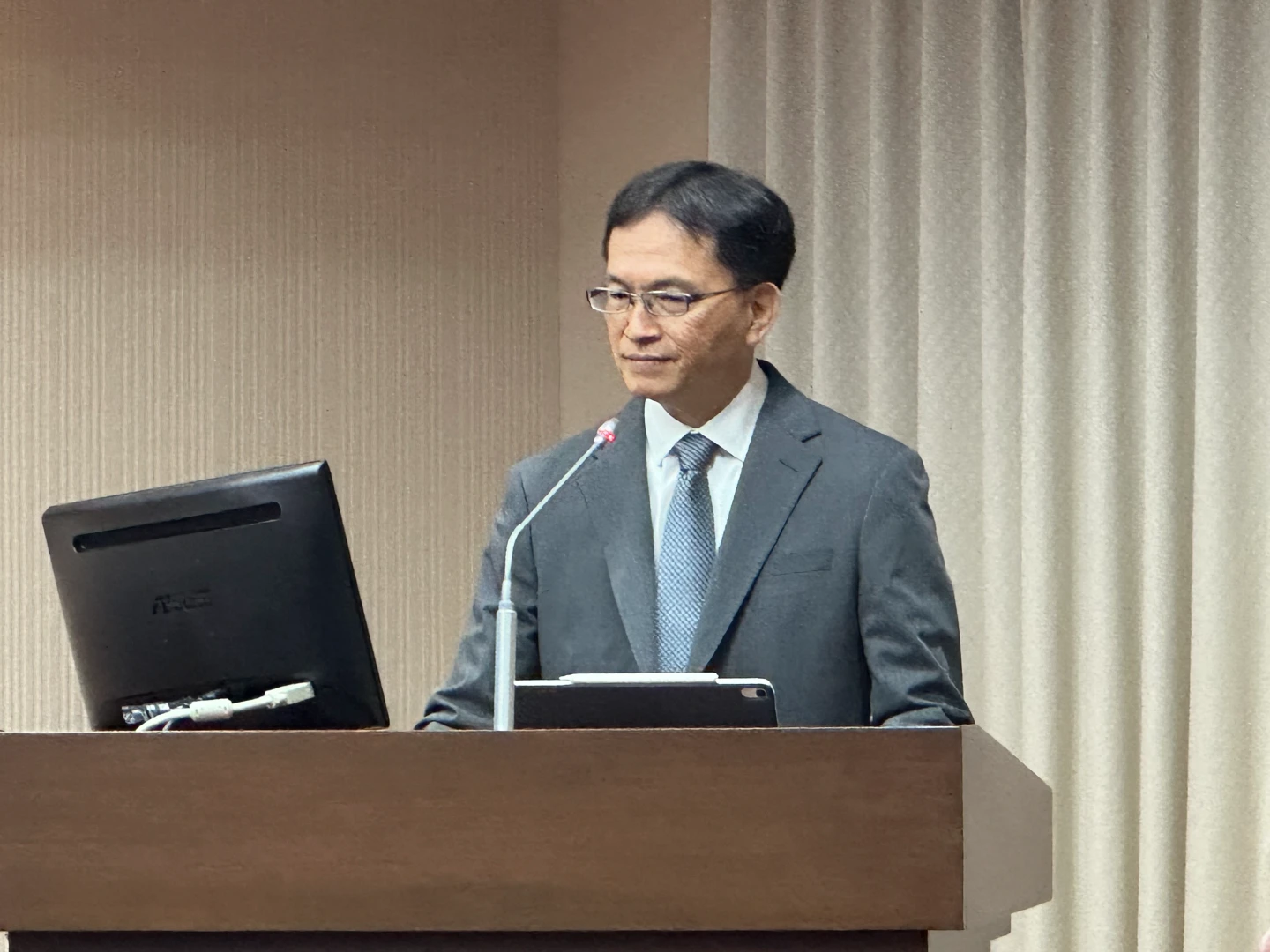 行政院提名蔣榮先為NCC委員並為主任委員。陳怡文攝