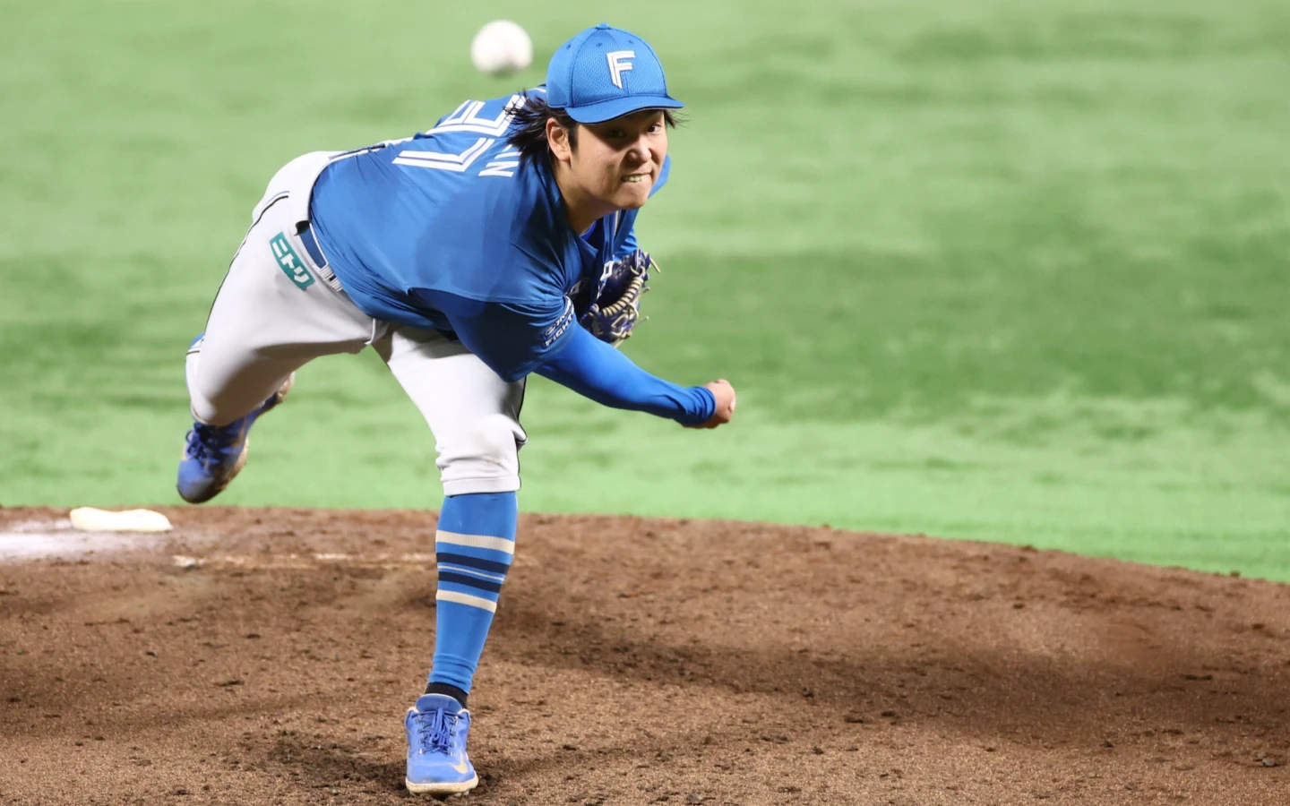 古林睿煬昨天投出精彩表現,可惜與季後賽首勝擦身而過。取自推特