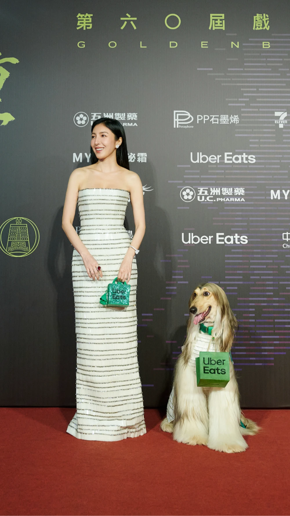 演員楊謹華獲第60屆金鐘獎最佳女主角。Uber Eats提供