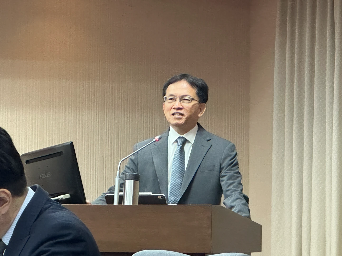 行政院提名蔣榮先為NCC委員並為主任委員。陳怡文攝