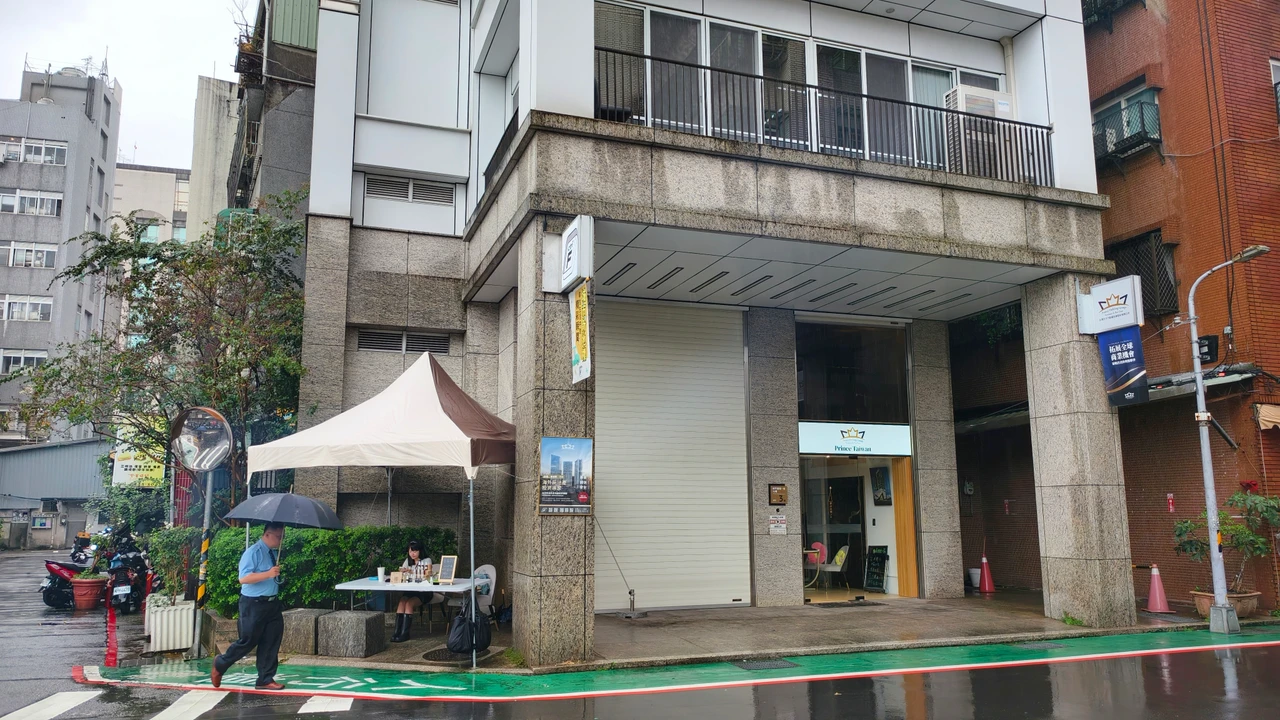 台灣太子不動產投資公司登記地在大安區。葉志明攝