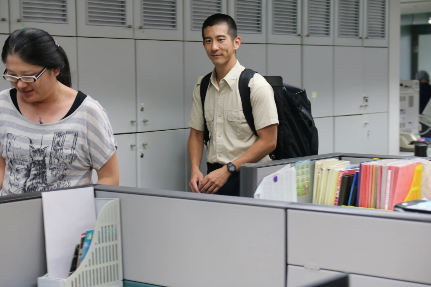 修杰楷在新北市服替代役。取自新北市政府官網