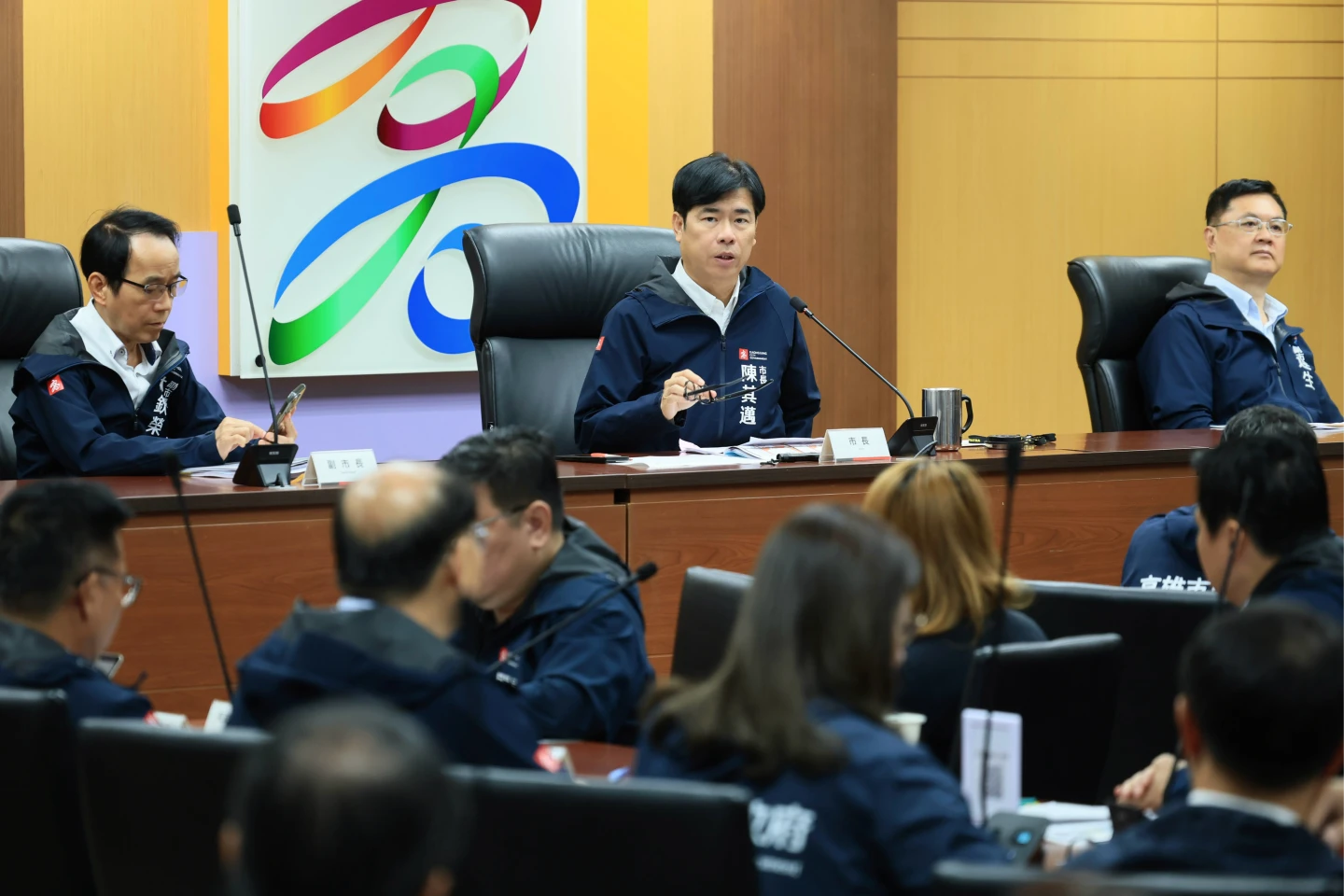 韓國女團BLACKPINK演唱會於上週末圓滿落幕,陳其邁感謝活動期間,市府多個局處及高捷公司的努力。高市府提供