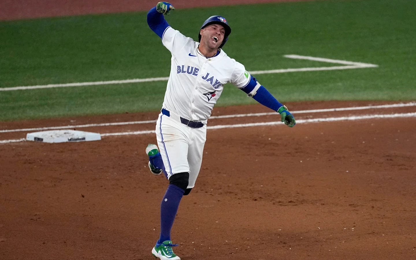 「春天哥」史普林格(George Springer)一棒扭轉戰局,幫助藍鳥闖進世界大賽。