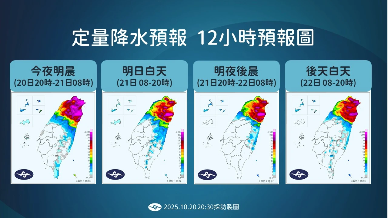 中央氣象署提供