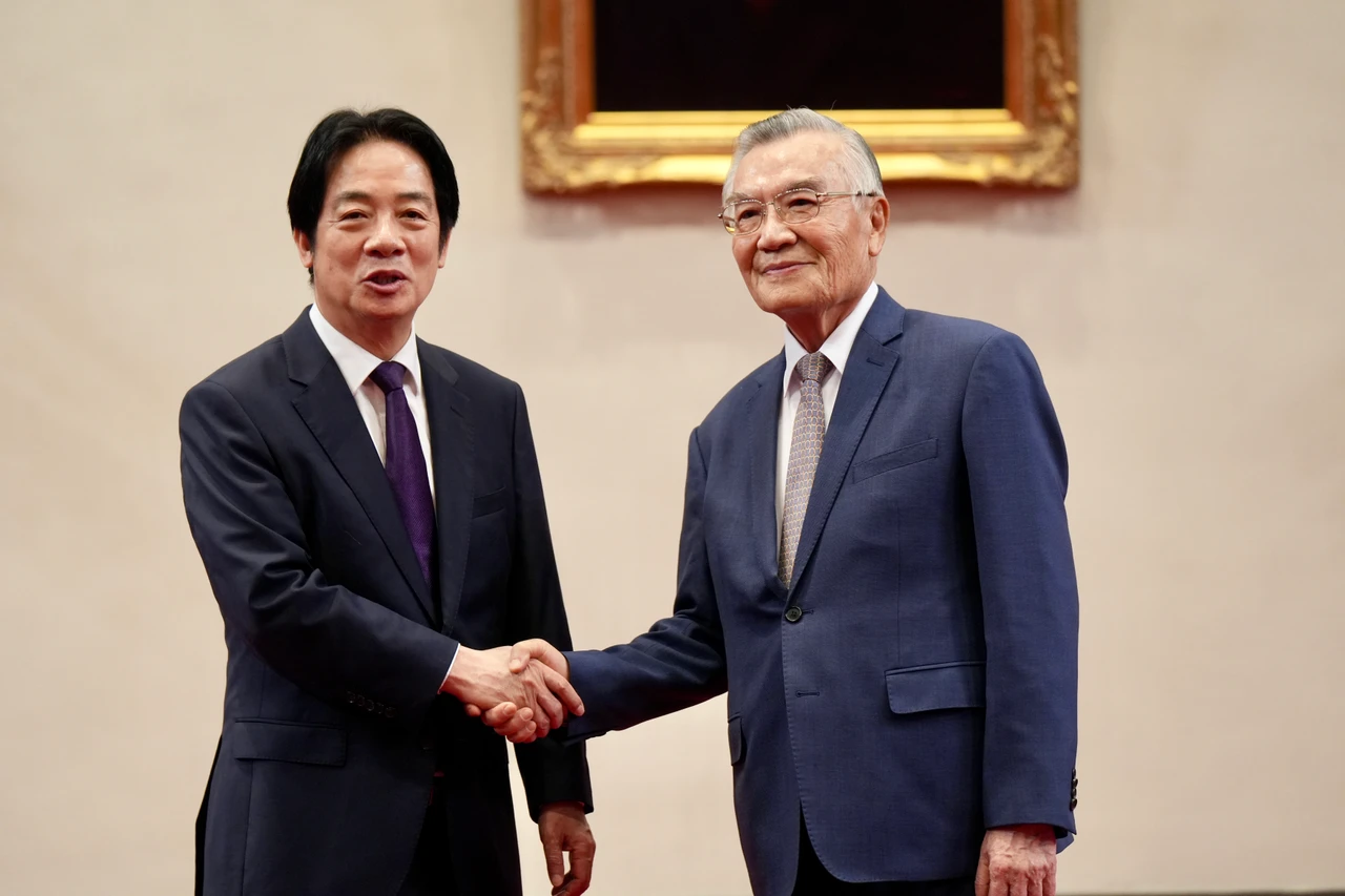 賴清德交付林信義出席APEC經濟領袖峰會的任務。梁建裕攝