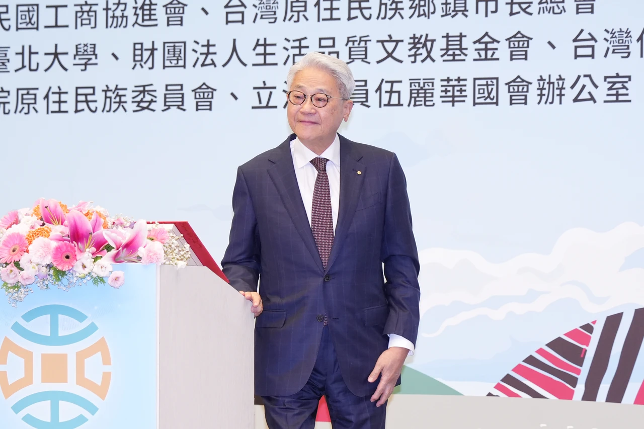 台新新光金董事長吳東亮。葉志明攝