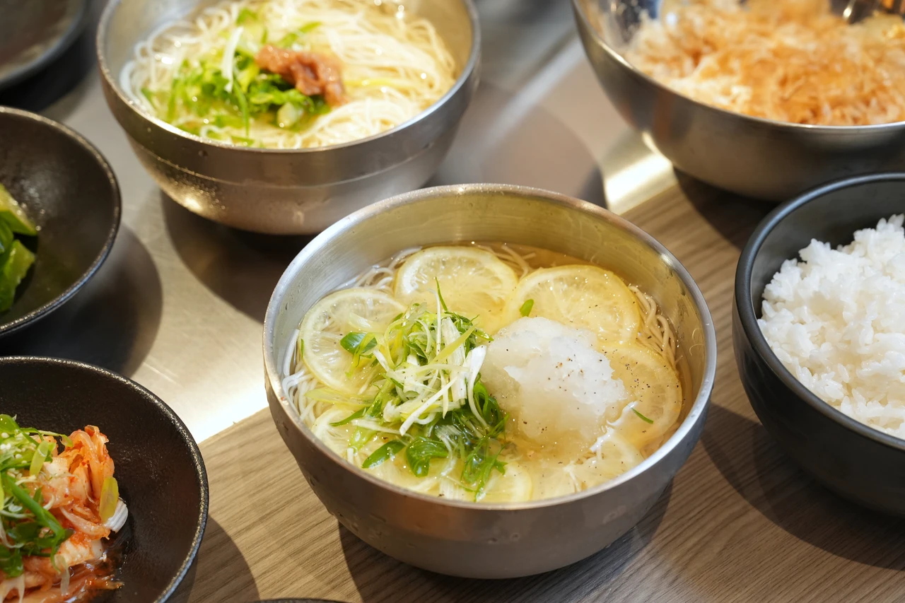 檸檬風味素麵180元。葉志明攝