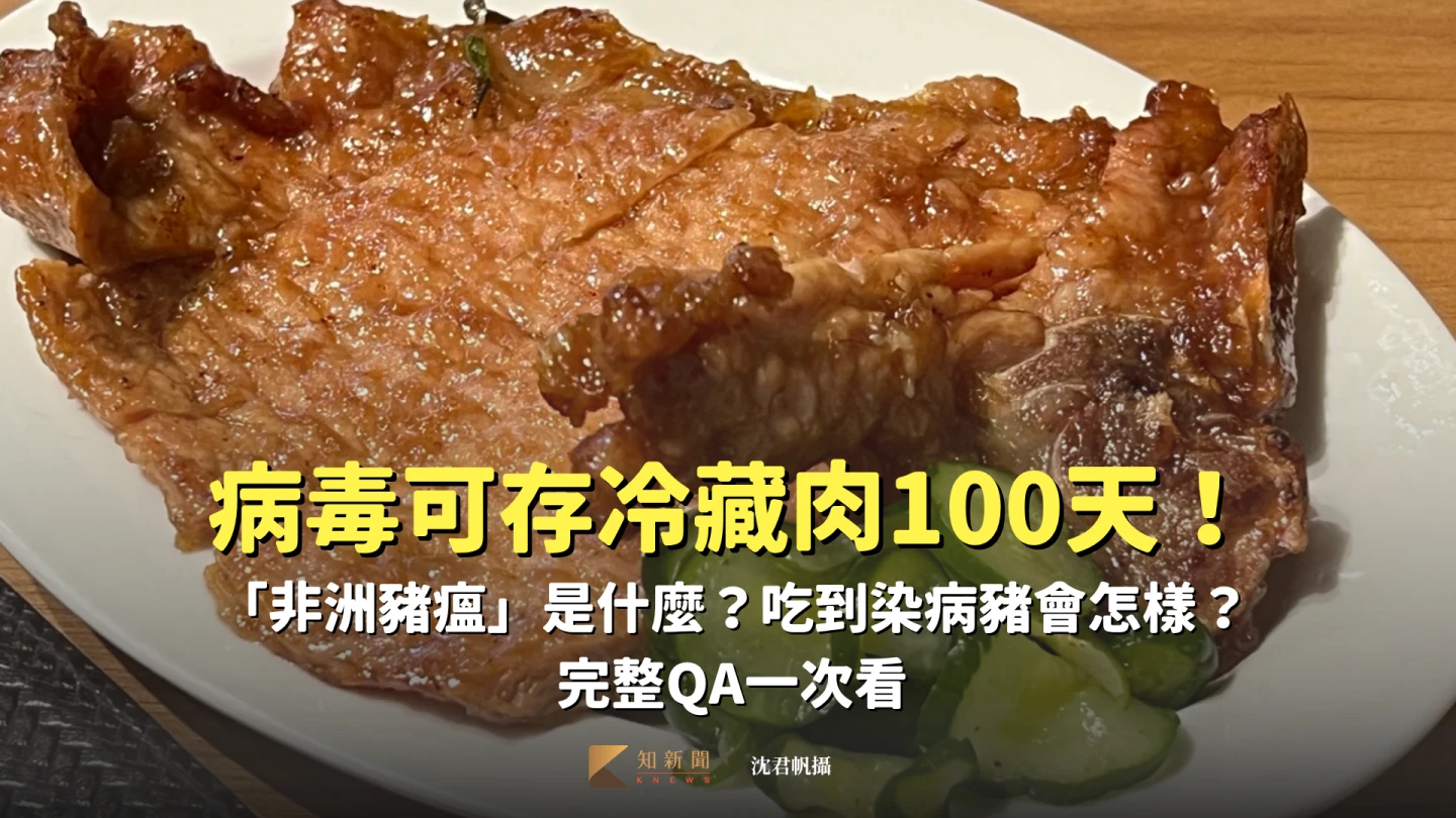 滷肉飯不能亡！「非洲豬瘟」病毒存冷藏肉100天　吃染病豬會如何QA一次看