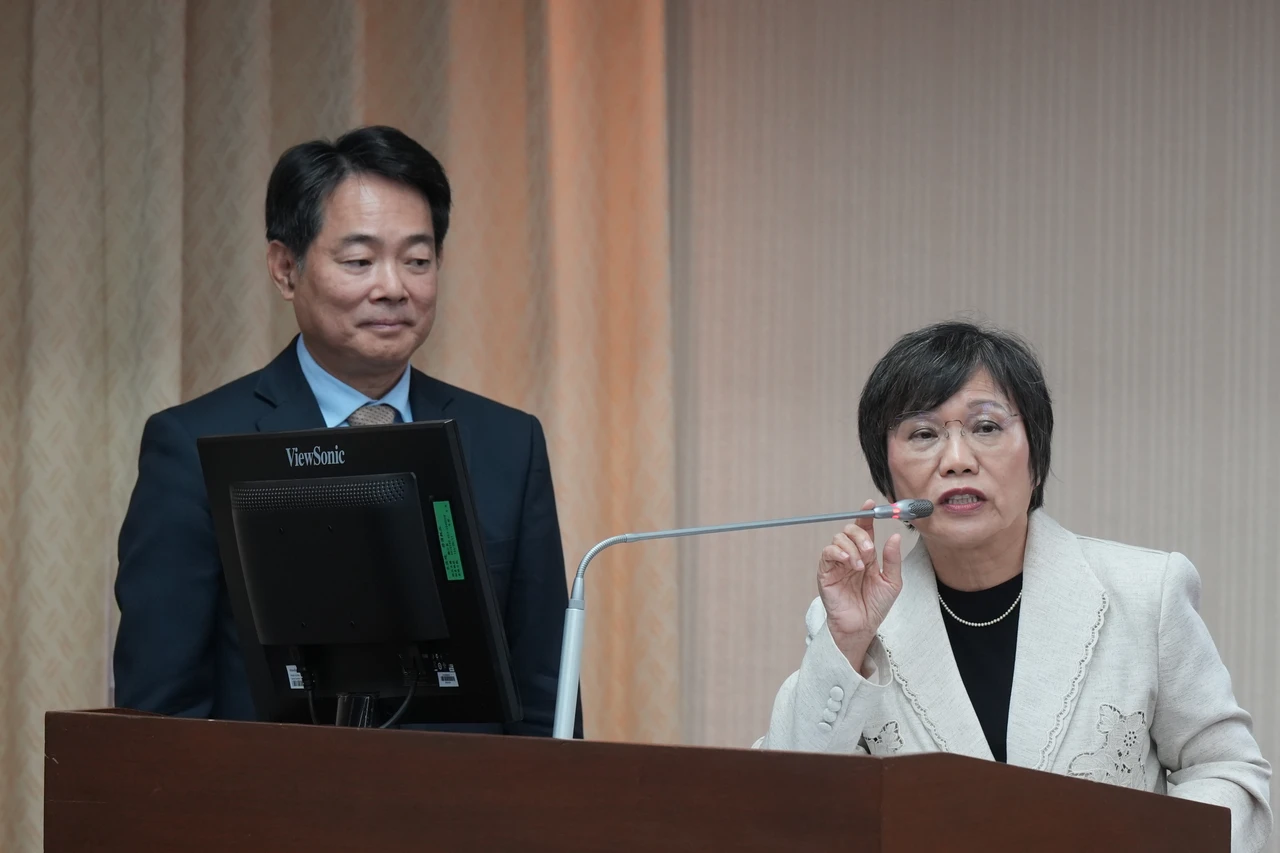 內政部長劉世芳、役政司長沈哲芳。梁建裕攝