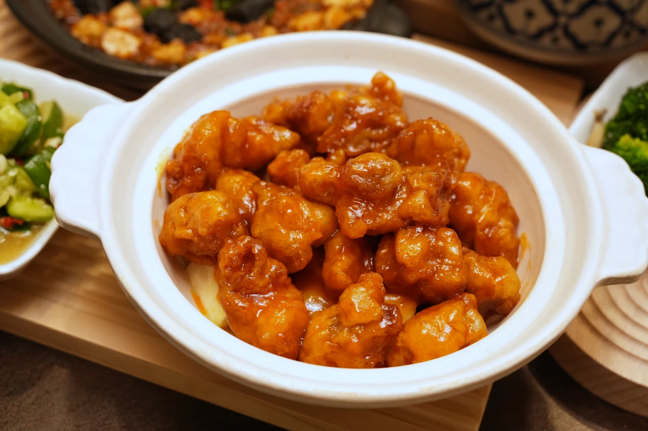真珠 台灣佳味-貝氏糖醋櫻桃肉 380元。葉志明攝