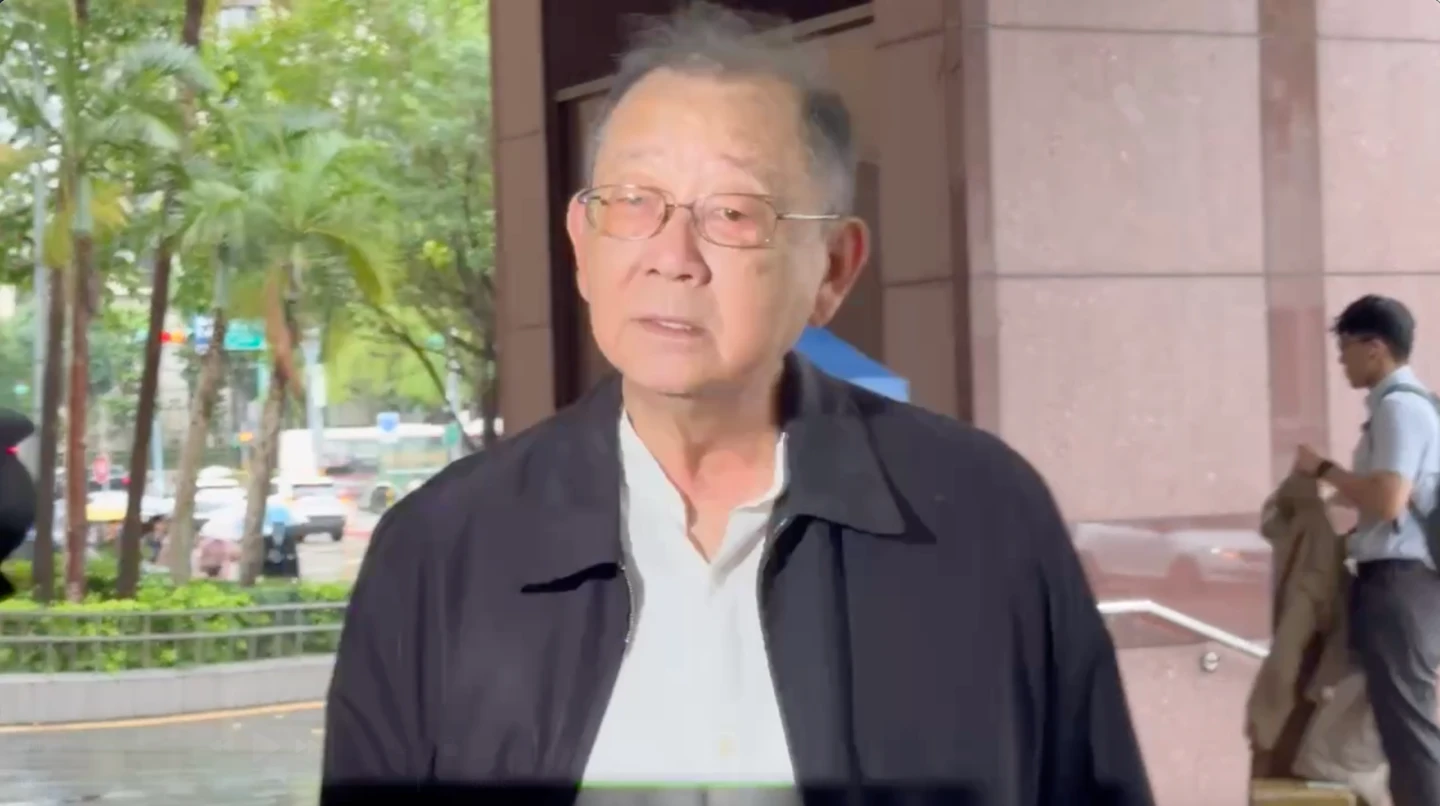 影視大亨邱復生今到北院為京華城案作證。民眾提供