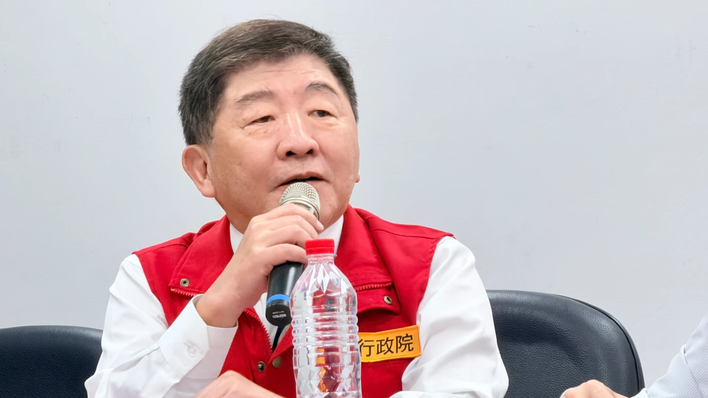 行政院政委陳時中。王煌忠攝