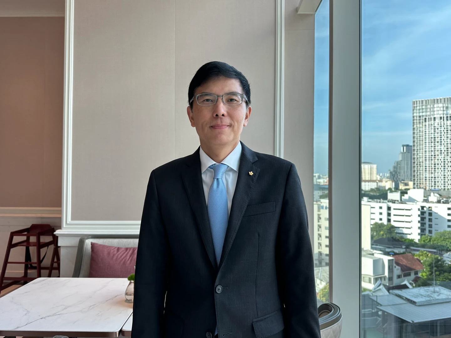 華航曼谷分公司總經理李明彥。陳怡文攝