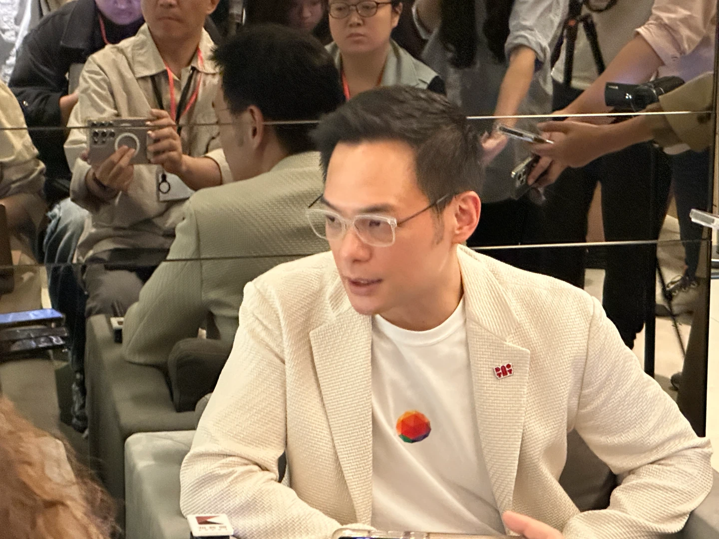 台灣大總經理林之晨。吳珍儀攝