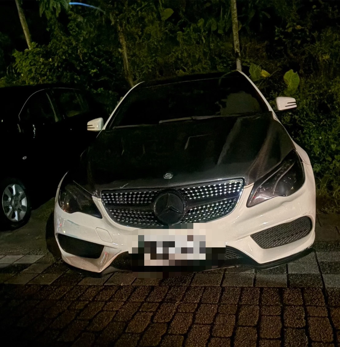 警方查獲涉案車輛。翻攝畫面